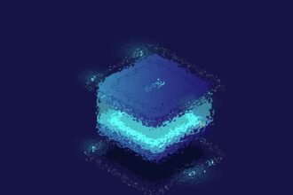 Illustrazione astratta di un design web innovativo