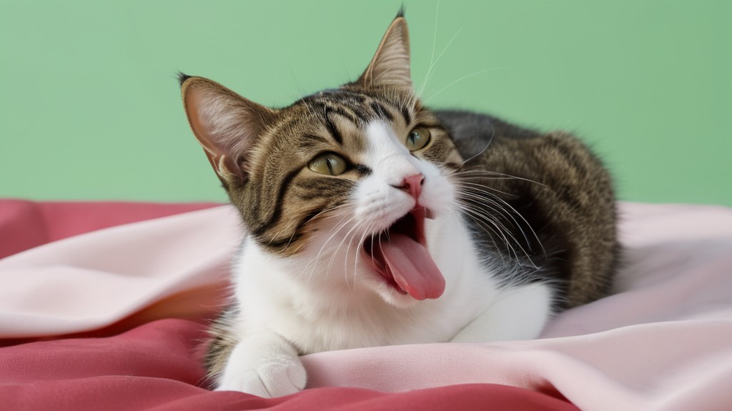Gatto che si lecca o si pulisce in un sogno