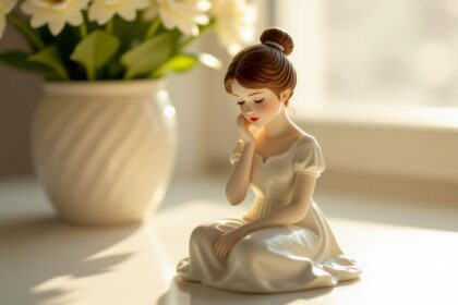 sognare statuette di porcellana