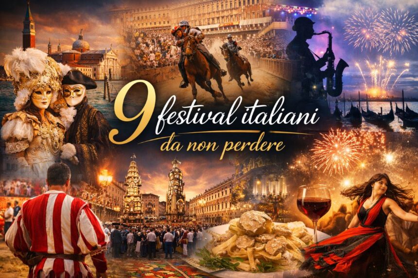 9 festival italiani