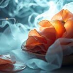 Sogni di mangiare prosciutto crudo con effetti di luce