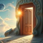 Porta aperta simbolo di nuove opportunità nel sogno