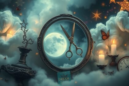 Immagine simbolica di capelli e cambiamento nei sogni