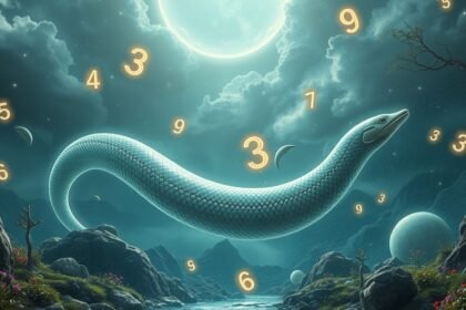 Anguilla che nuota tra numeri e mistero