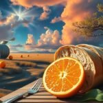 Accostamenti culinari di pane e arance con simbolismo onirico