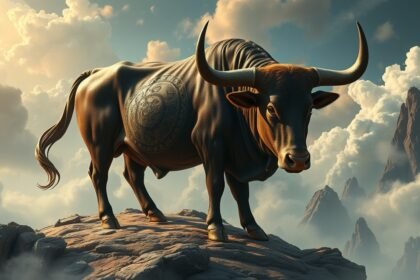 Bue simbolo di forza e perseveranza nella Smorfia Napoletana