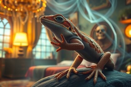 Geco in casa simbolo di protezione e buona sorte