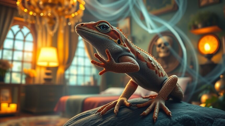 Geco in casa simbolo di protezione e buona sorte