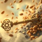 Chiave d'oro tra fave simboliche, significato onirico e tradizione