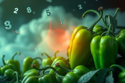 Peperoni verdi simbolo di invidia e acerbità nei sogni