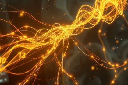 Illustrazione di numeri del Lotto e simboli di legame eterno