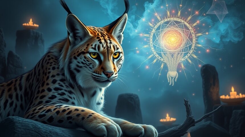 Lince con vista acuta e simbolismo mistico nel sogno