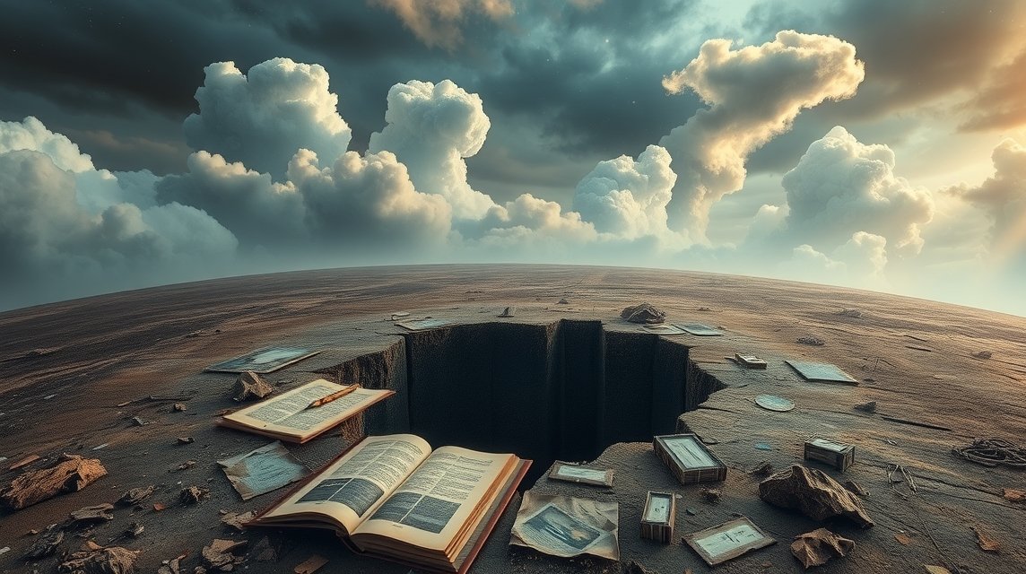 Sognare una buca nel terreno rappresenta emozioni e sfide interiori.