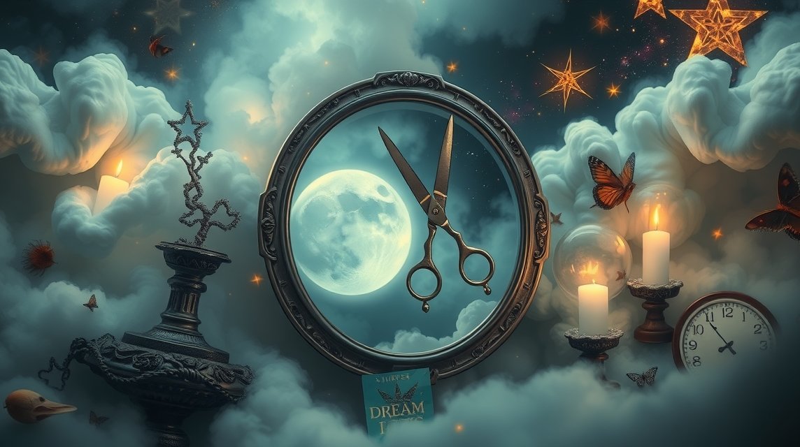 Immagine simbolica di capelli e cambiamento nei sogni