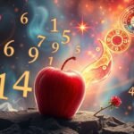 Mele rosse e numeri della Smorfia in un contesto onirico