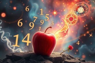 Mele rosse e numeri della Smorfia in un contesto onirico