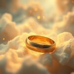Fede d'oro simbolo di matrimonio e fedeltà nei sogni