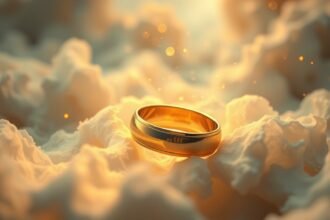 Fede d'oro simbolo di matrimonio e fedeltà nei sogni