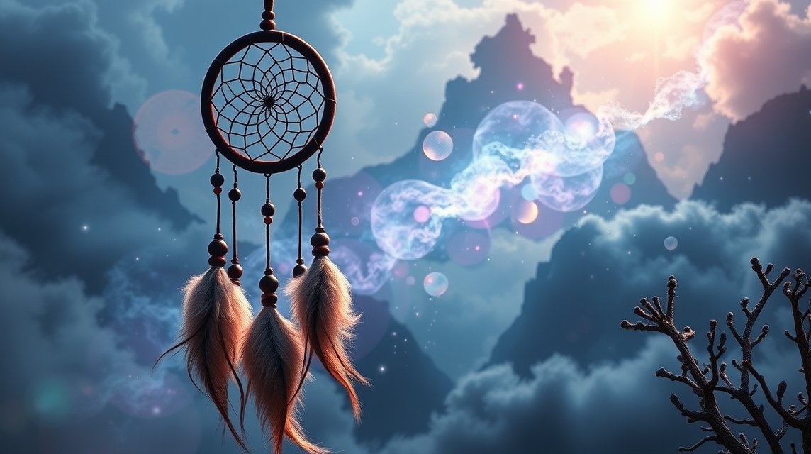 Un sogno di feti e pericoli simboleggiato da un dream catcher