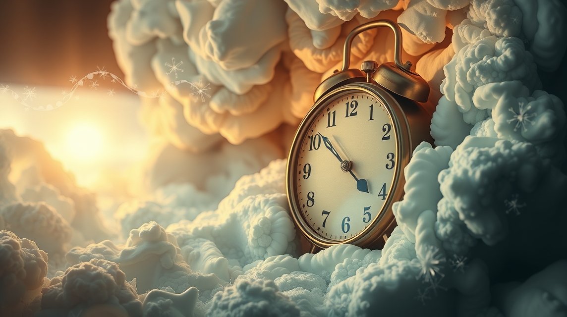 Orologio d'epoca tra nuvole, simbolo di libertà e controllo.