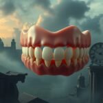 Sognare la dentiera come simbolo di invecchiamento e paure personali