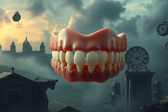 Sognare la dentiera come simbolo di invecchiamento e paure personali