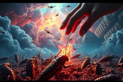 Sognare di schiacciare scarafaggi come simbolo di vittoria e liberazione.