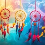 Sognare persone di colore e simbolismo dei dreamcatcher colorati
