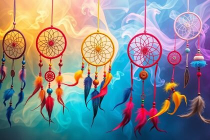 Sognare persone di colore e simbolismo dei dreamcatcher colorati