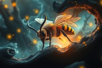 Calabrone in casa come simbolo di trasformazione e protezione