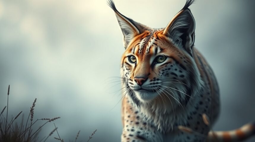 Lince che rappresenta acume e istinto predatorio