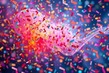 Confetti colorati in festa simbolo di gioia e trasformazione.