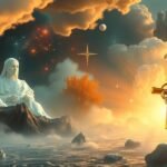 Rappresentazione simbolica del Papa e della spiritualità in sogno.