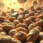 Tante pagnotte di pane simboleggiano abbondanza e prosperità.