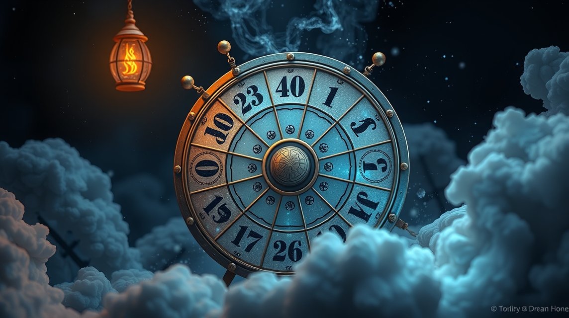 Ruota del Lotto nei sogni con simbolismo e numeri