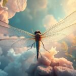 Libellula che simboleggia trasformazione e intuizione nei sogni
