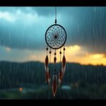 Sogni di pioggia e purificazione con un acchiappasogni