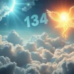 Numeri angelici e simbolismo spirituale tra le nuvole.