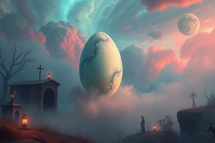 Uova simboliche nel sogno rappresentano vita e abbondanza.