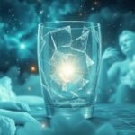 Vetro rotto simbolo di cambiamenti e fragilità nei sogni