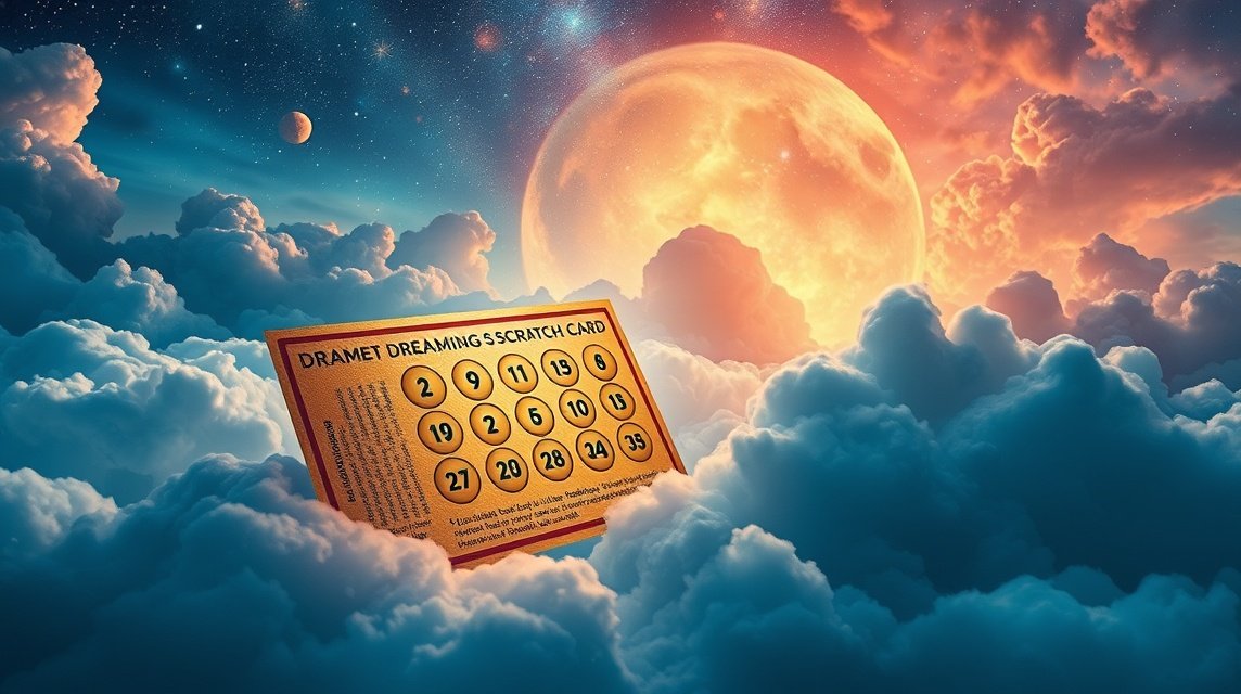 Gratta e vinci tra nuvole e stelle, simbolo di sogni e fortuna