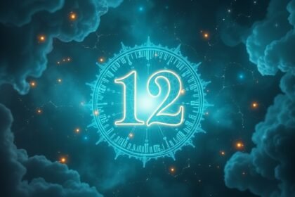 Numero 12 simbolo di equilibrio e perfezione nei sogni e numeri.