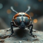 Scarafaggio simbolo di fastidi e preoccupazioni quotidiane