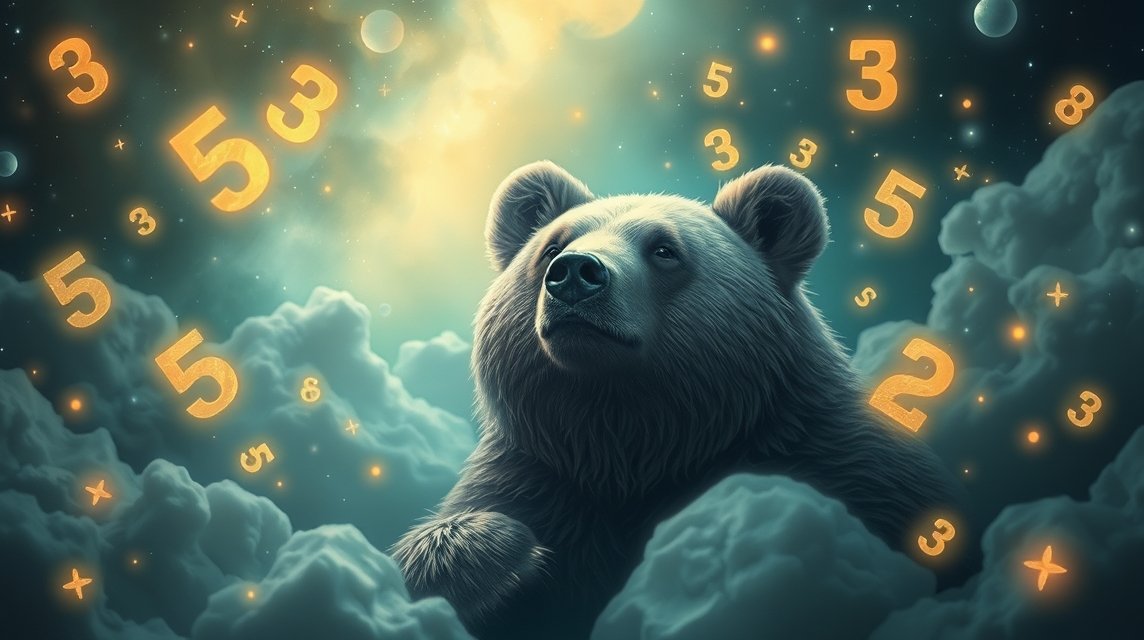 Interpretazione del sogno dell'orso con numeri fortunati