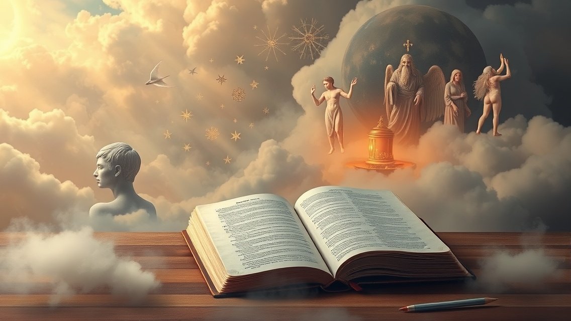 Un libro aperto che esplora i sogni e il loro significato psicologico